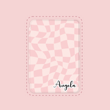 Pink Checkerboard Kindle Case Paperwhite Case