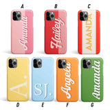 Monogram Personalized Large Initial Phone Case