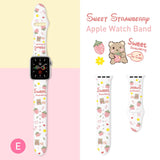 Silicone SpongeBob Watch Band Compatible w/ Apple Watch All Models