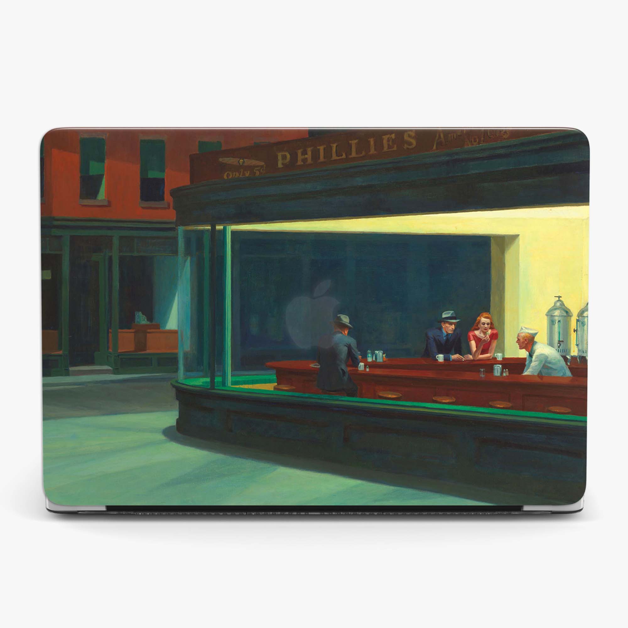 Edward Hopper Oil Painting Masterpiece MacBook Case