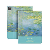 Claude Monet iPad case Vintage Water Lilys