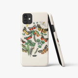 Vintage Cute Butterfly Protective iPhone Case