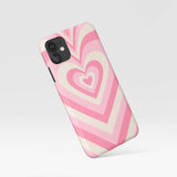 Rose Latte iPhone Case | Love Heart iPhone Case