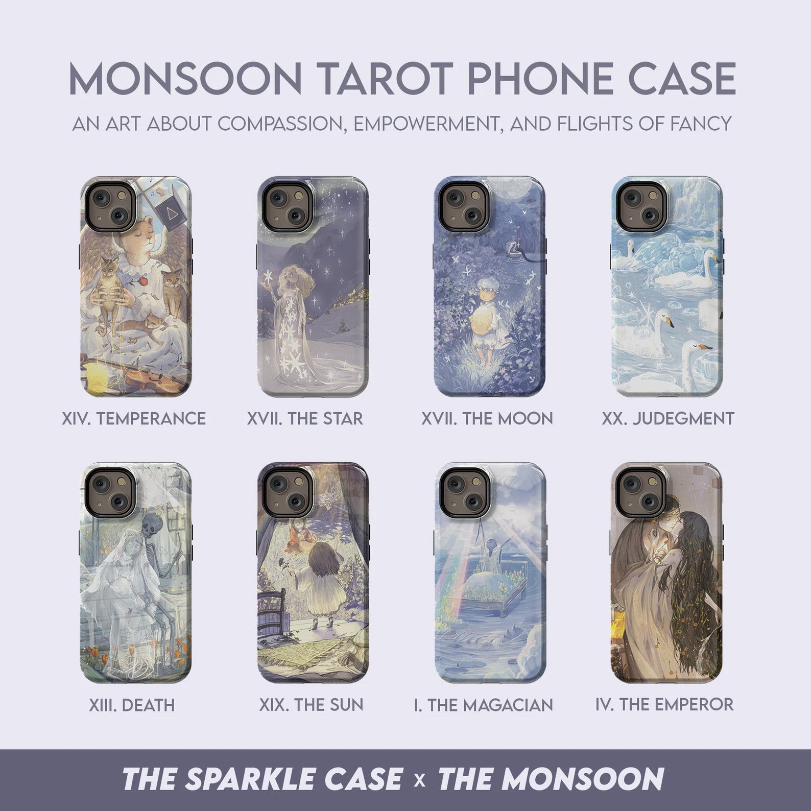 The Magician iPhone Case Samsung Case Monsoon Tarot