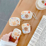 Bear and Rainbow AirPods Case