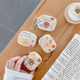 Bear and Rainbow AirPods Case