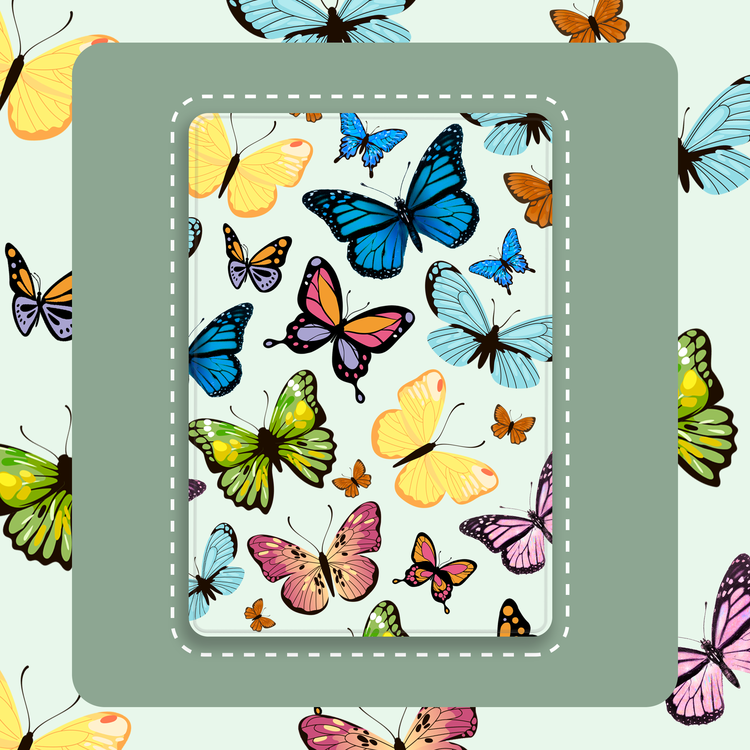 Butterfly Aesthetic Insect iPad Case