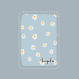 White Daisies Blue Kindle Case Paperwhite Cover