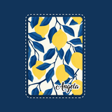 Lemon Name Custom Aesthetic iPad Case