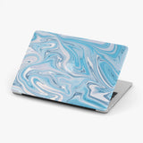 Liquid Vein Painting Hard Shell Abstract Graphic Modern Rubberized Laptop Case for Macbook
