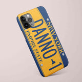 Custom New York License Plate iPhone Case