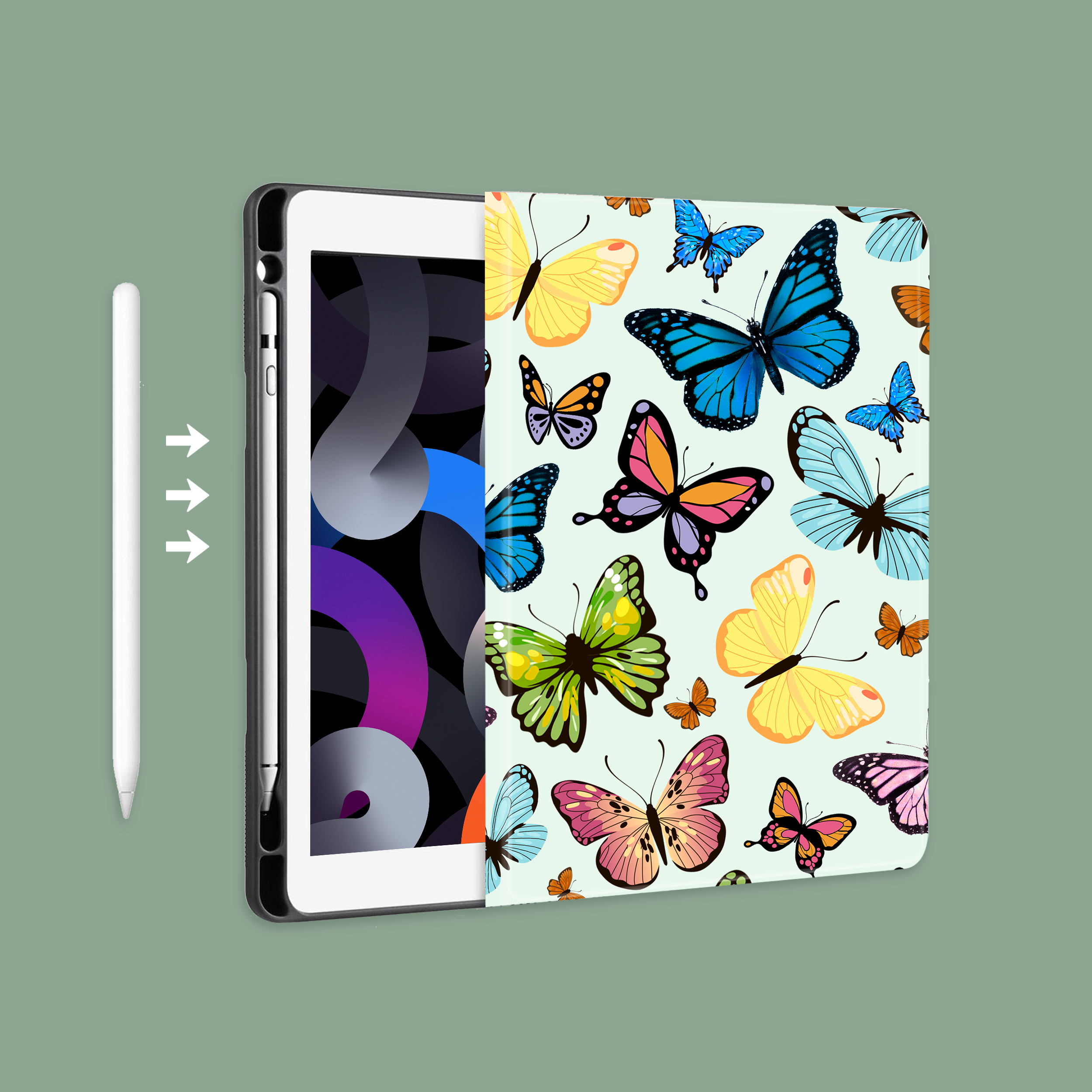 Butterfly Aesthetic Insect iPad Case