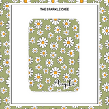 Botanical Daisy Green Kindle Case Paperwhite Cover