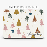 Personalized Cute Christmas Tree MacBook Case