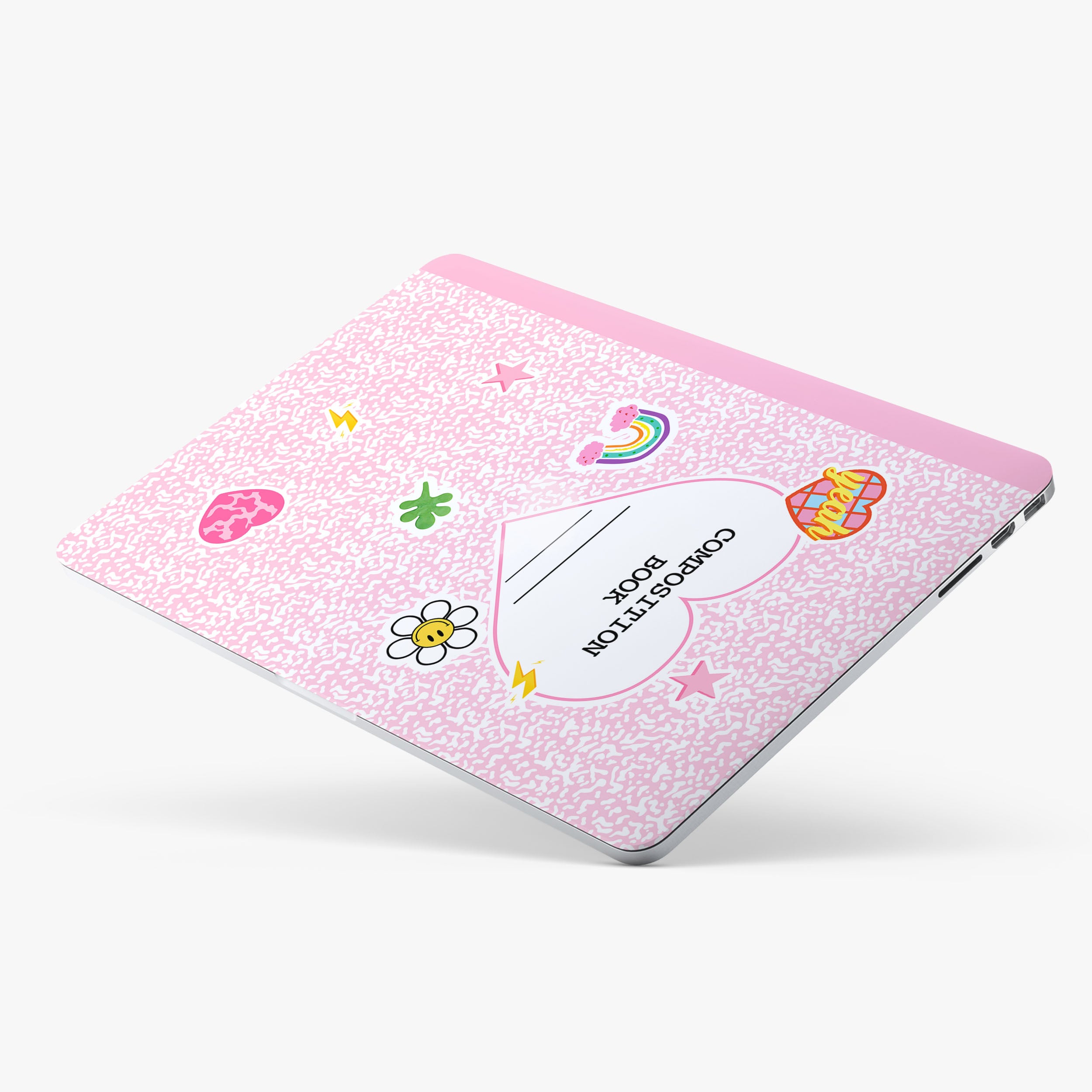 Cute Composition Notebook MacBook Case