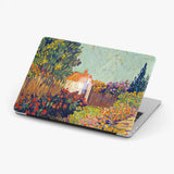 Custom Name Case Van Gogh Painting Aesthetic MacBook Case