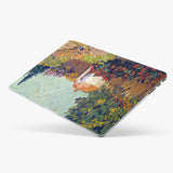 Custom Name Case Van Gogh Painting Aesthetic MacBook Case