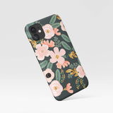 Boho Aesthetic Flowers iPhone Case