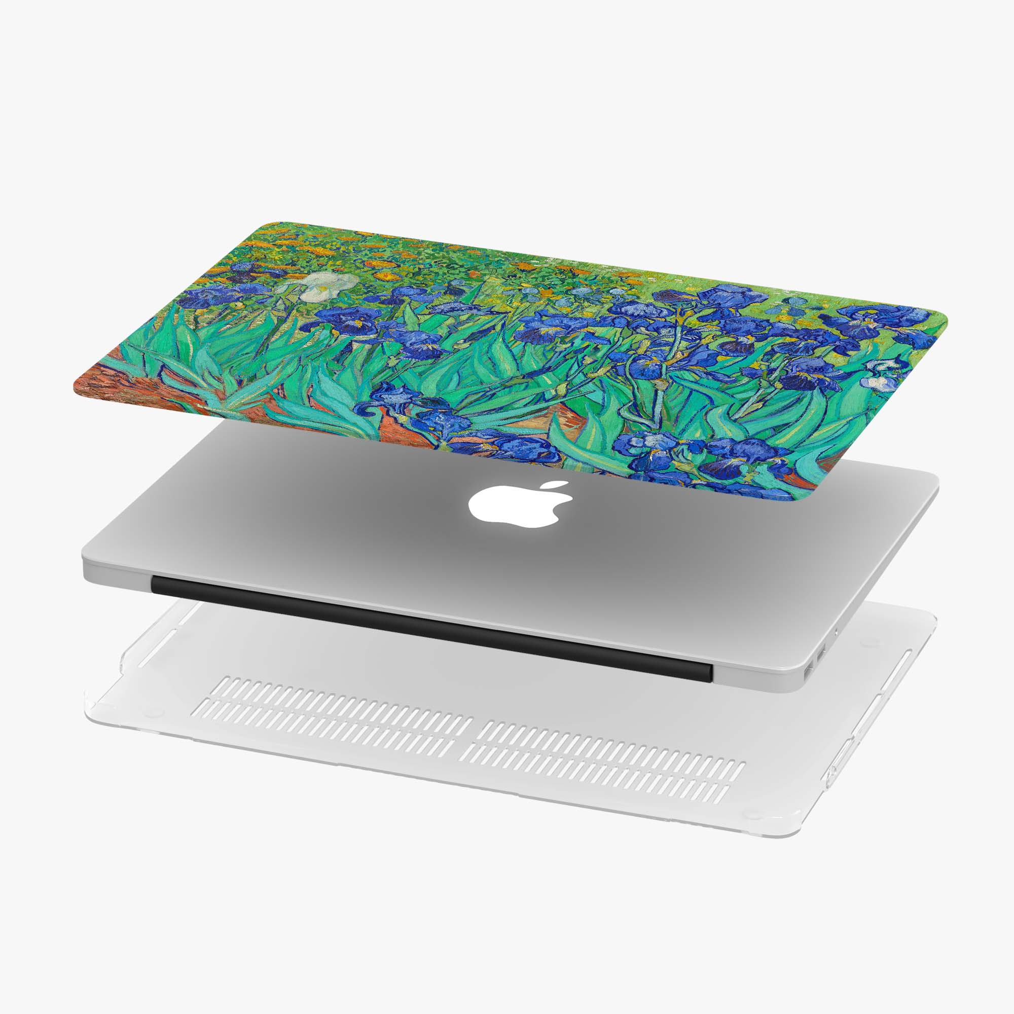 Custom Name Case Van Gogh Painting Aesthetic MacBook Case