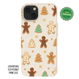 Gingerbread man Compostable Biodegradable iPhone Case