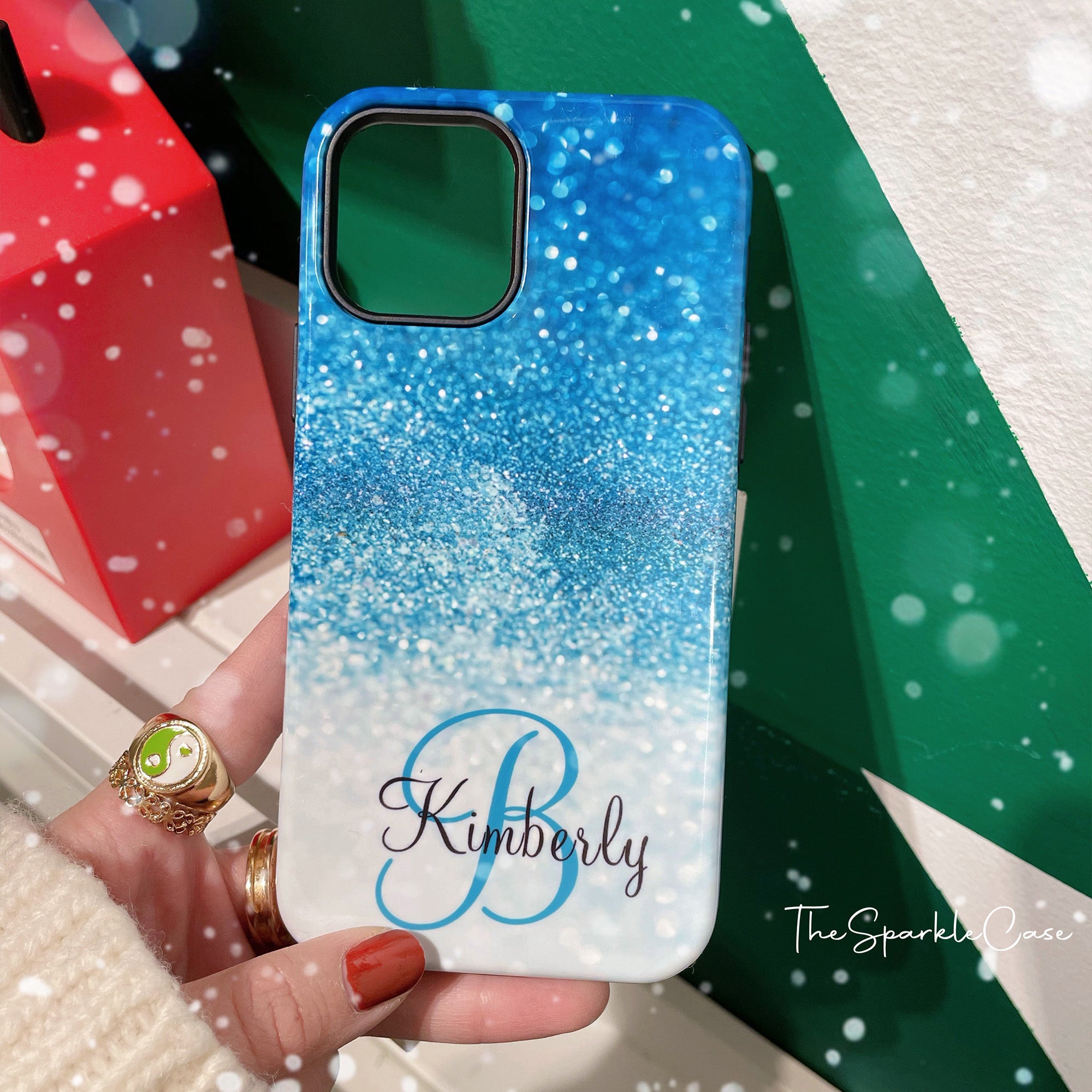 Personalized Initials Custom Hard Phone Case Monogram, Custom Name Case ...