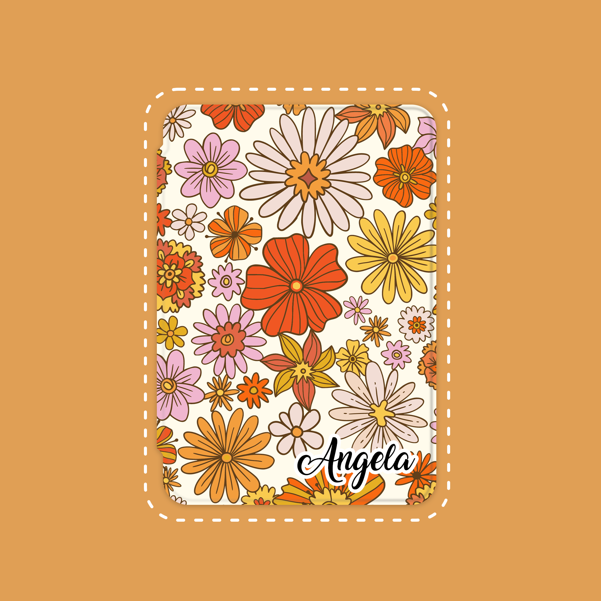 Custom Botanical Flowers Kindle Case Paperwhite Cover
