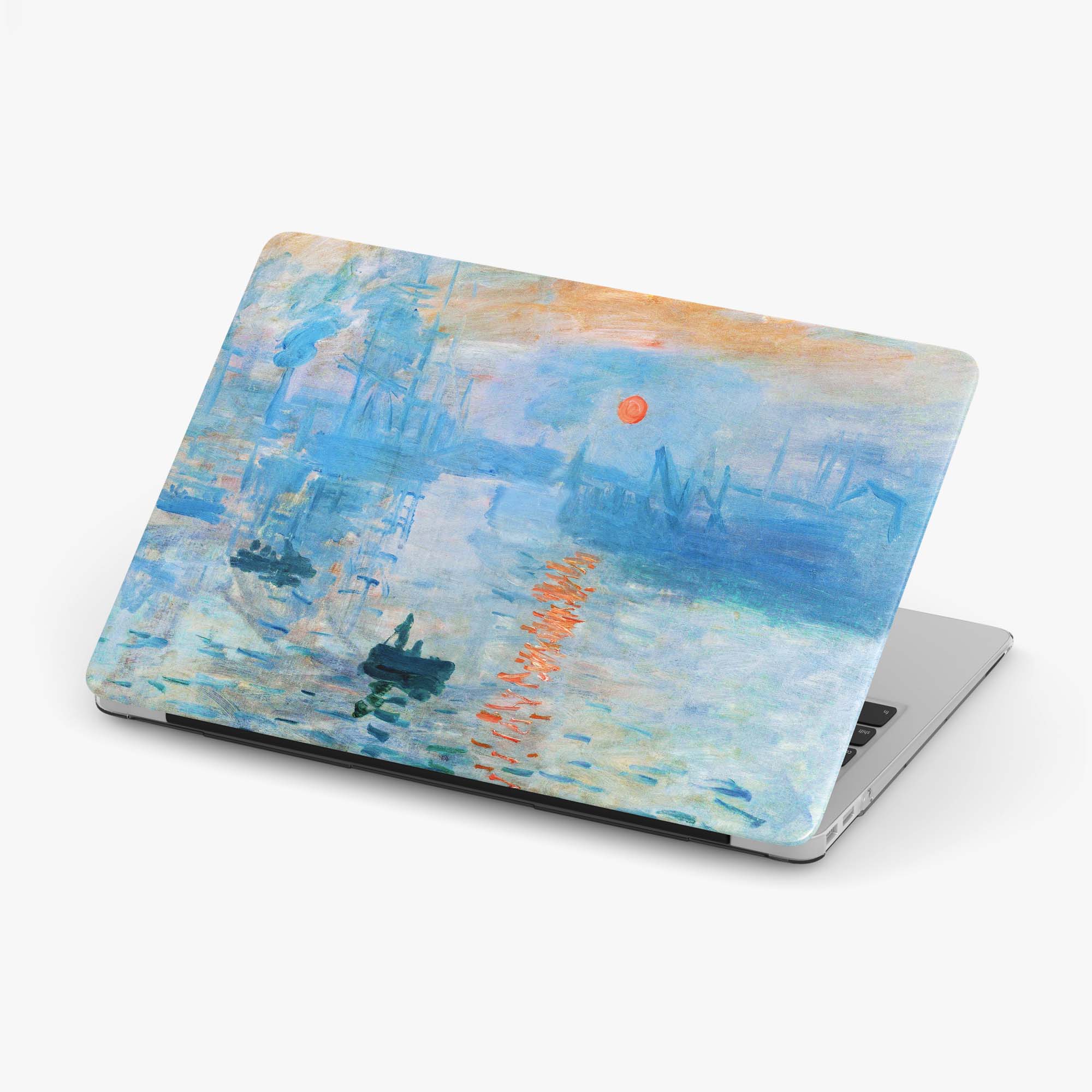 Custom Claude Monet Sunrise Masterpiece Macbook Case