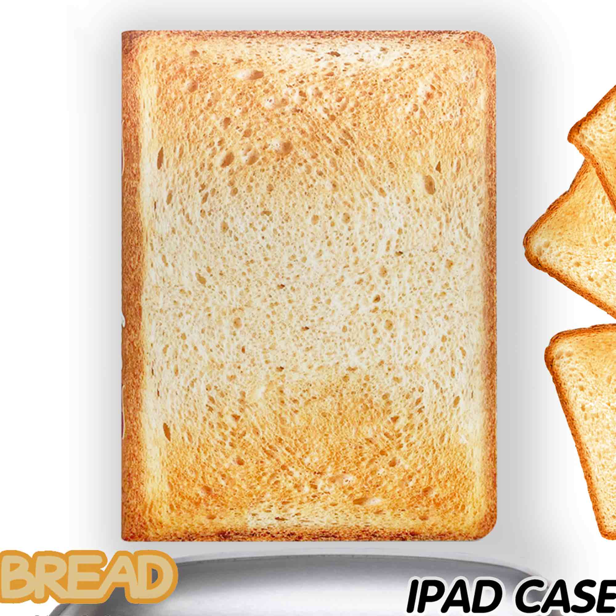3D Toast Design Protective iPad Case
