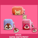 PoohPooh Winnie Strawberry Bear AirPods Case