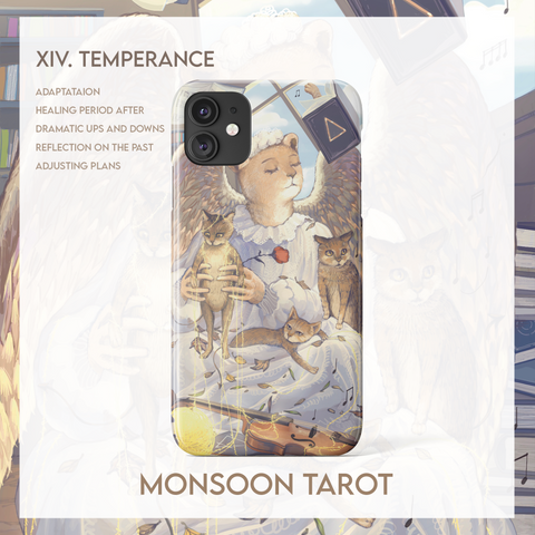 Temperance iPhone Case Samsung Case Monsoon Tarot