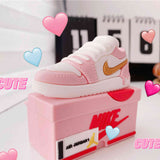 Pink 3D Sneakers AirPods Case