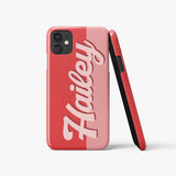 Custom Name Red Phone Case