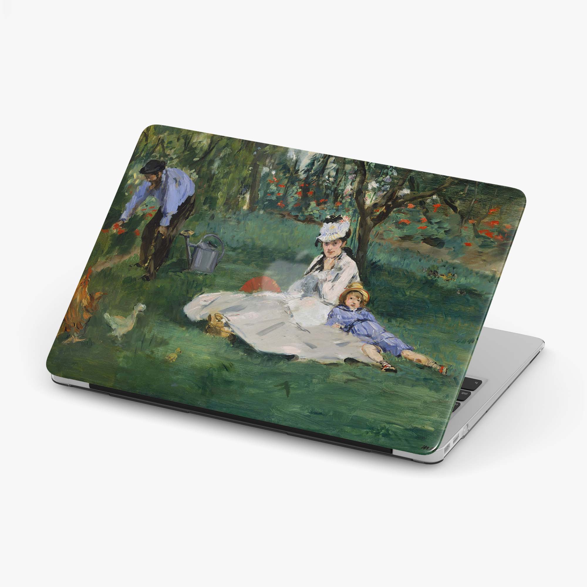 Custom Name Case Monet Aesthetic Personalized MacBook Case