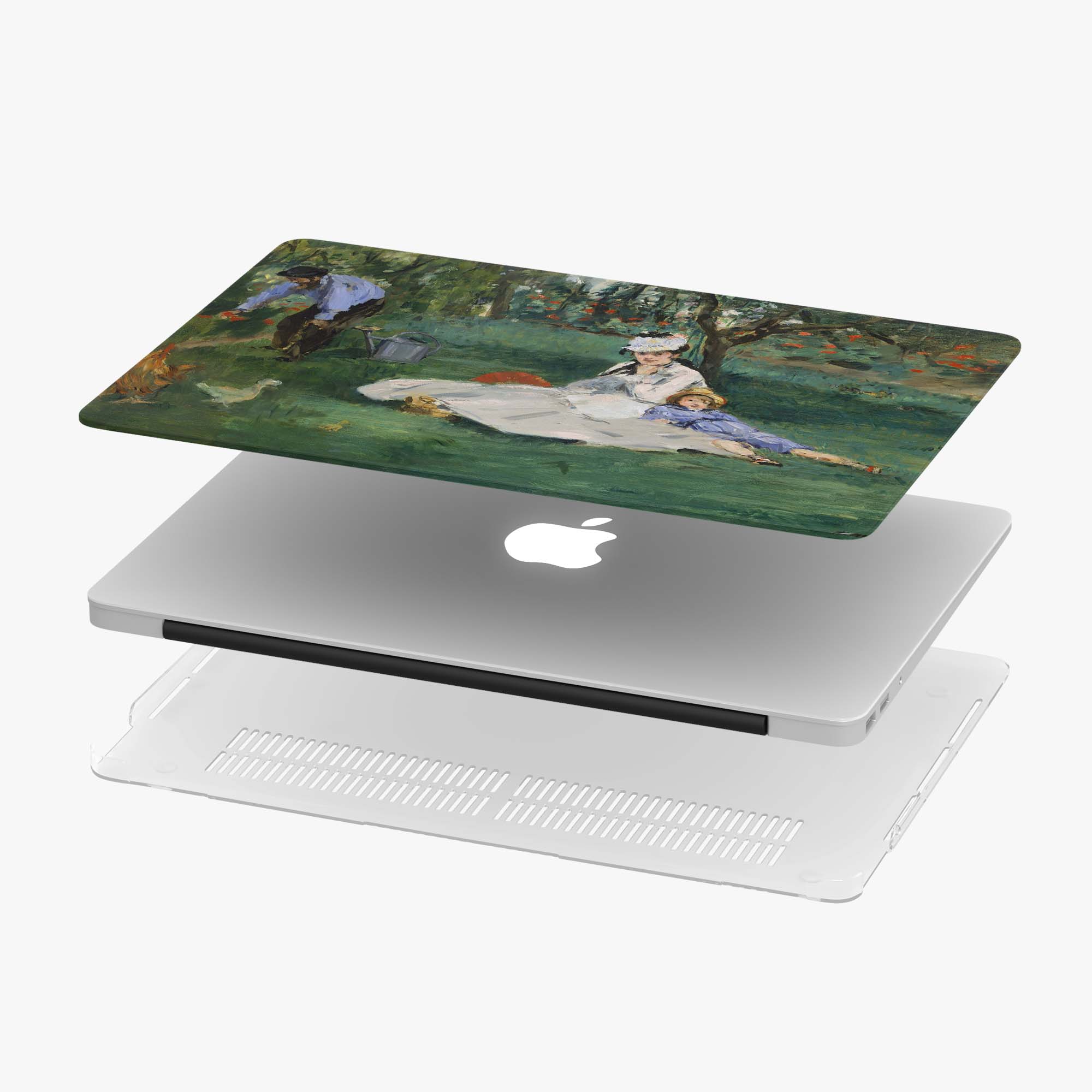 Custom Name Case Monet Aesthetic Personalized MacBook Case
