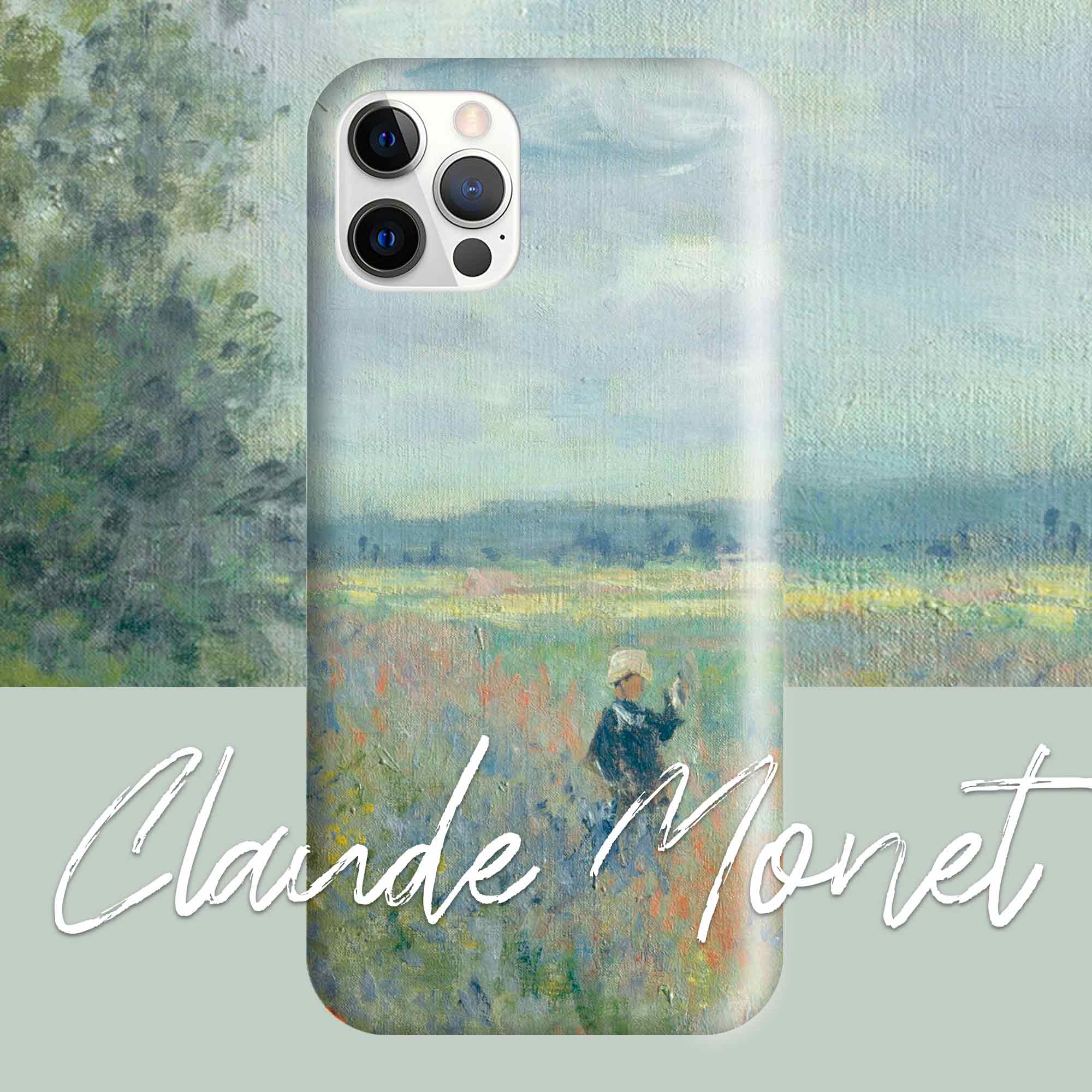 Claude Monet Aesthetic Masterpiece iPhone Case