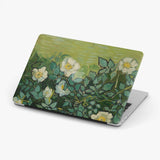 Custom Name Case Van Gogh Painting Aesthetic MacBook Case