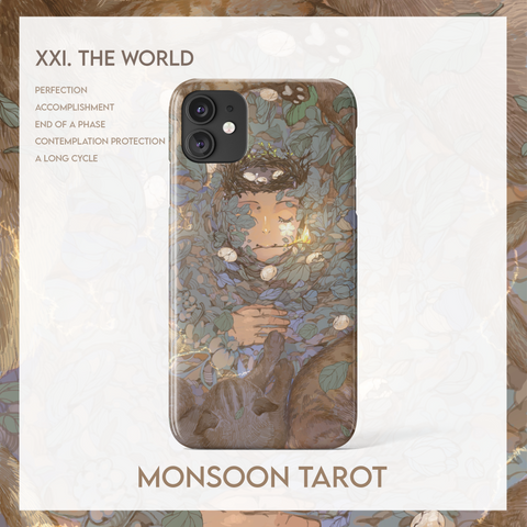 The World iPhone Case Samsung Case Monsoon Tarot