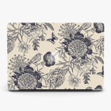 Minimalist Macbook Case Plants Flowers Design