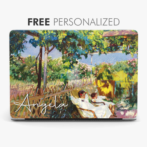 Custom Name Case Joaquín Sorolla Masterpiece MacBook Case