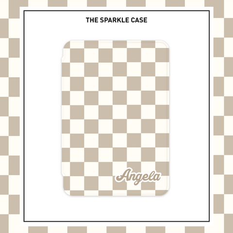 Retro Beige Checkerboard kindle case Paperwhite case