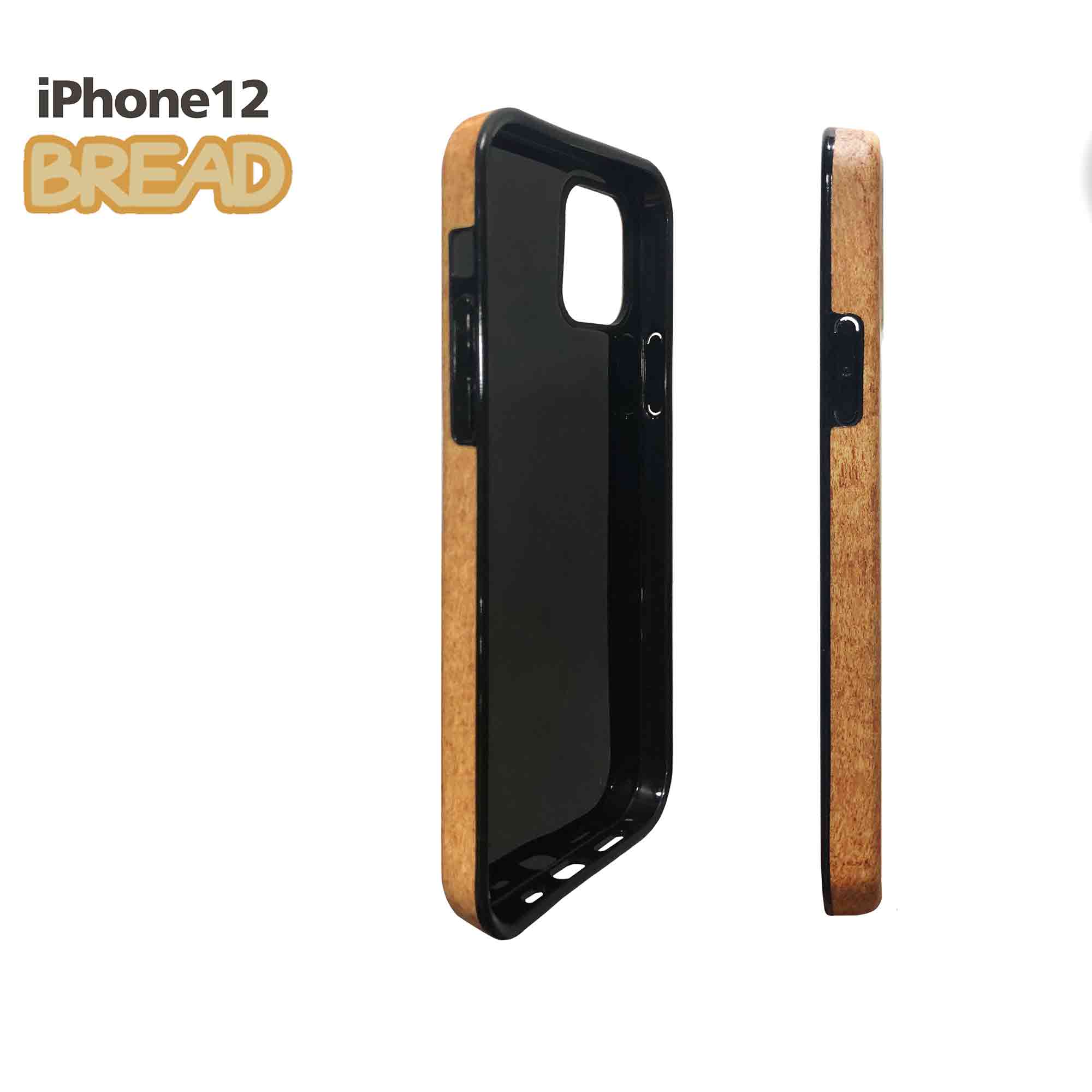 Toast Wood Cover for iPhone 12 mini, 12 , 12 Pro, 12 Pro Max, Toast