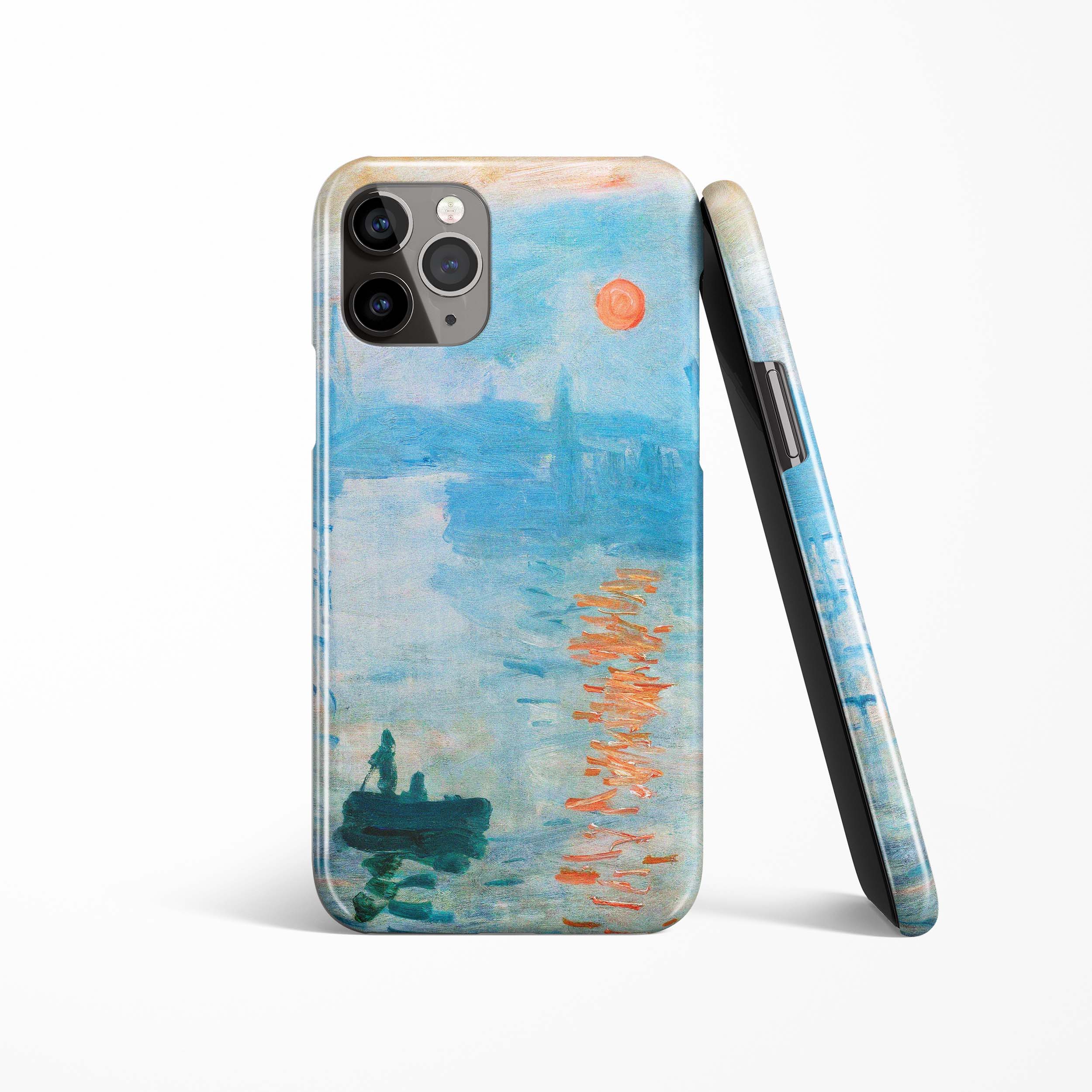 Claude Monet Impression Sunrise Masterpiece iPhone Case
