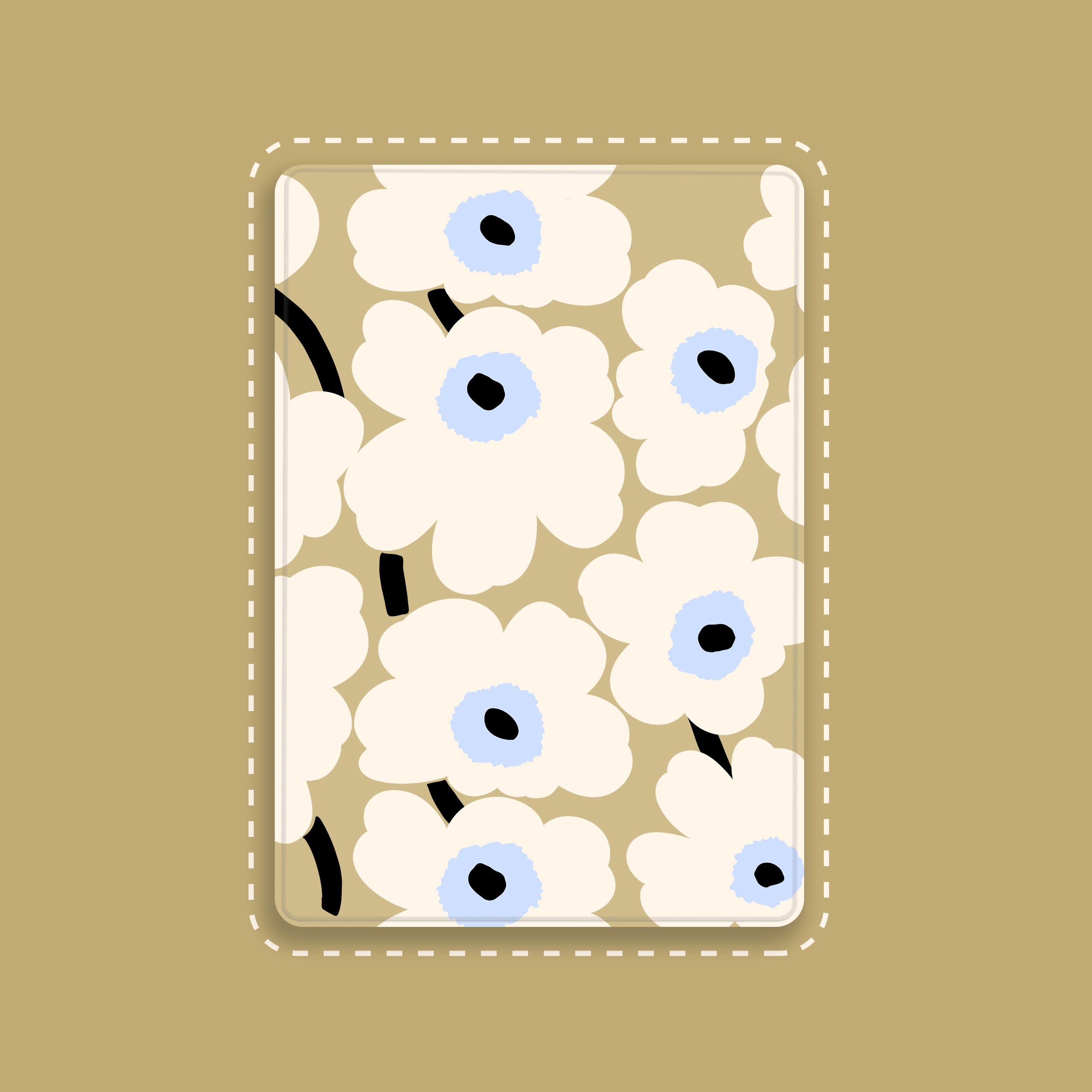 Aesthetic Floral Flowers iPad Case