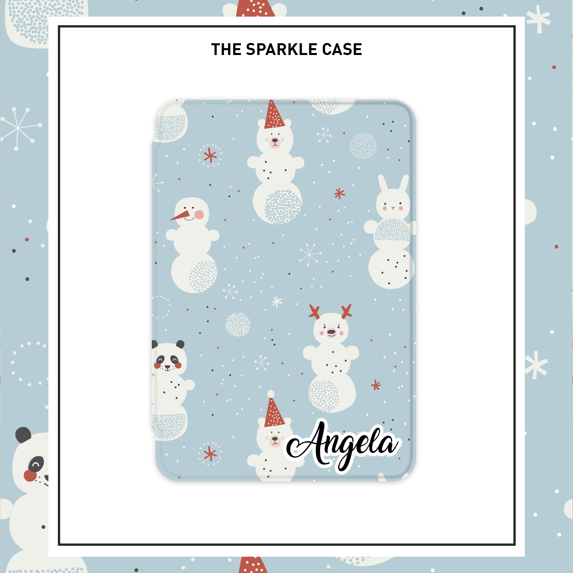 Christmas gift Snowman Kindle Case Paperwhite Case
