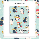 Cute Penguin in Winter Christmas Gift iPad Case