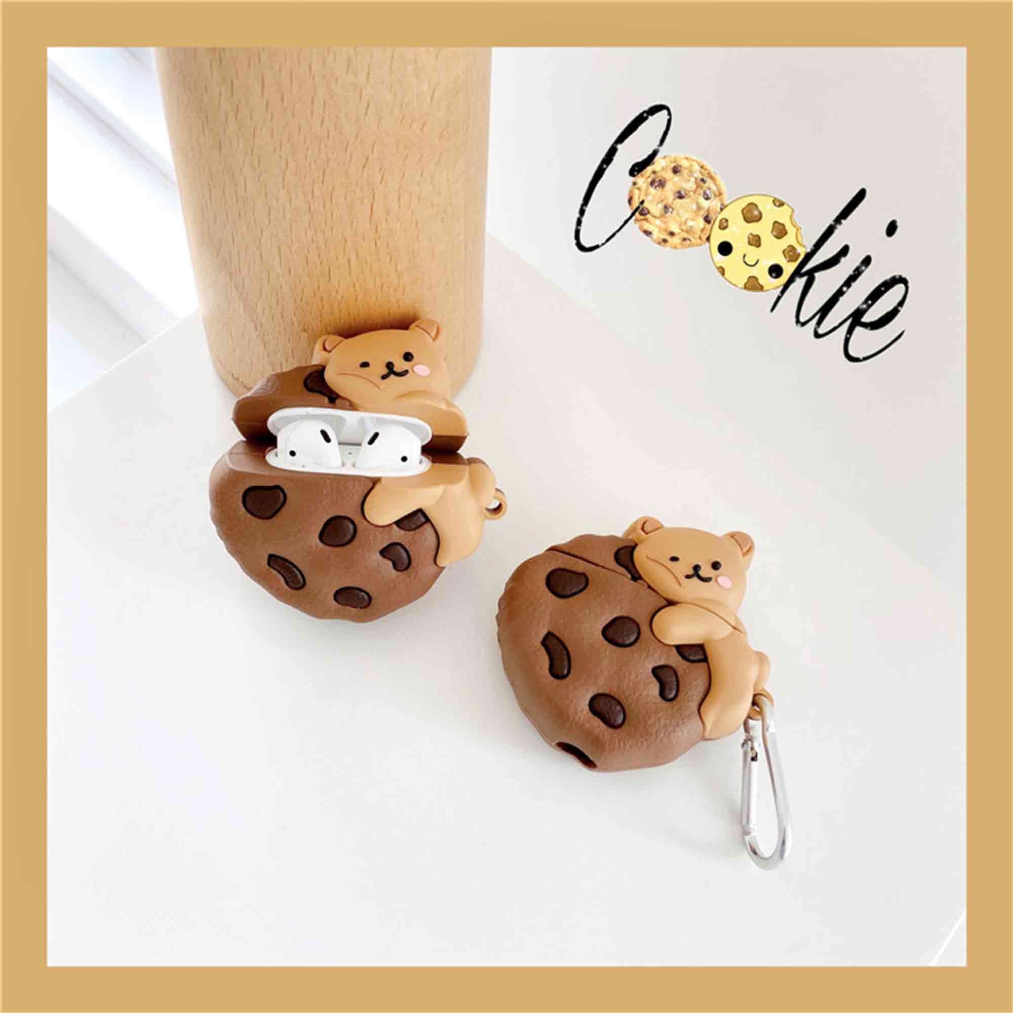 Cookie Bear AirPods Case