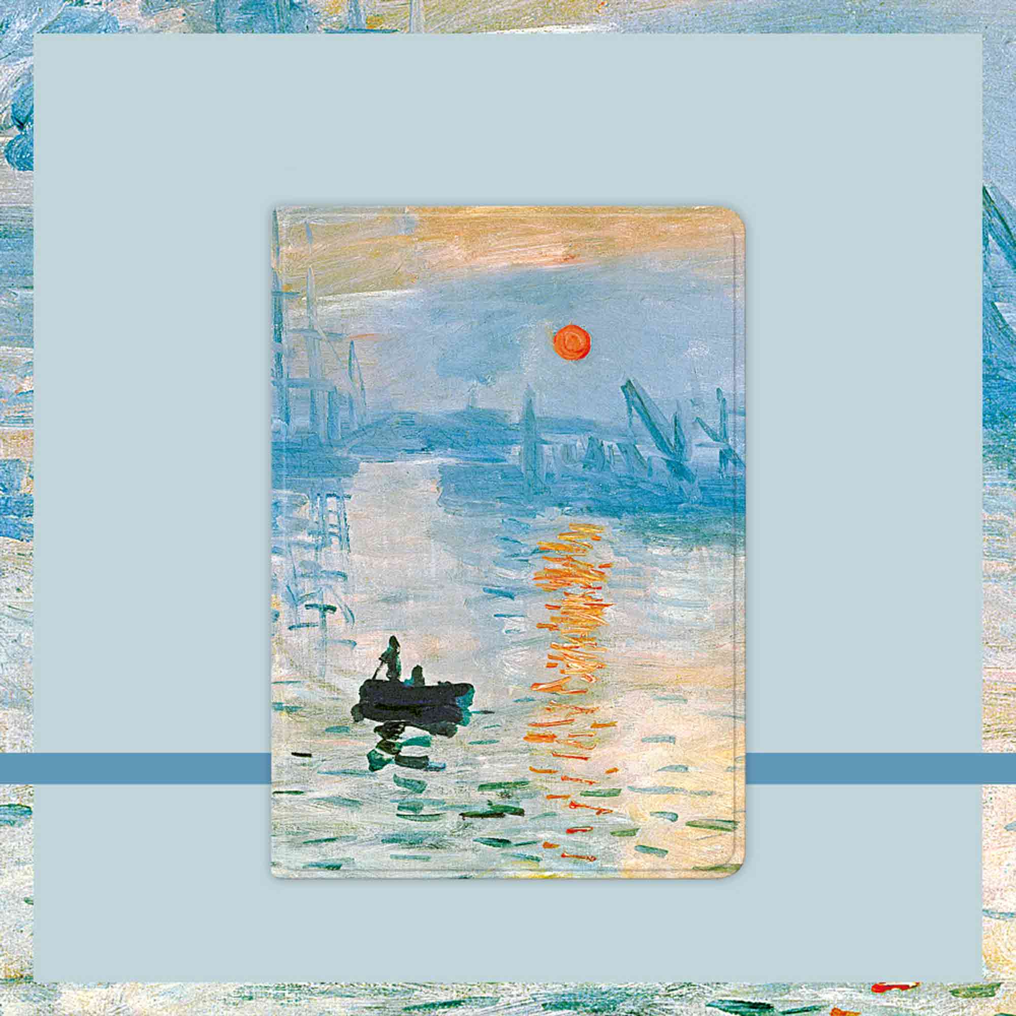 Claude Monet Masterpiece Aesthetic Sunrise iPad Case