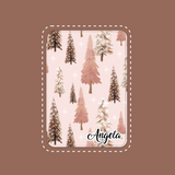 Personalized Pink Christmas Tree Kindle Case Paperwhite Case