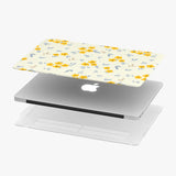 Floral Monogram Personalized MacBook Case