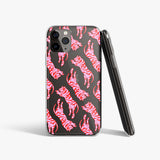 Pink Tiger Clear iPhone Case